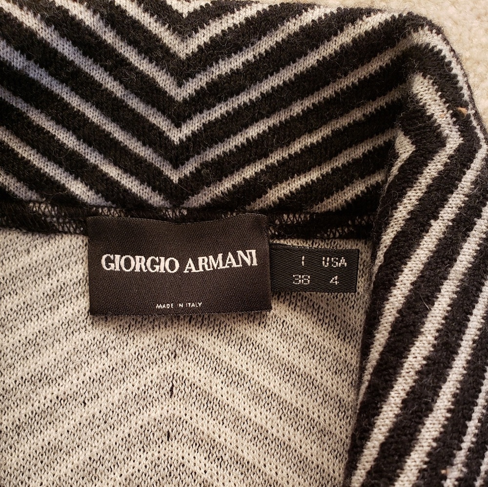 ARMANI Designer collection knit jacket S - Picture 2 of 8